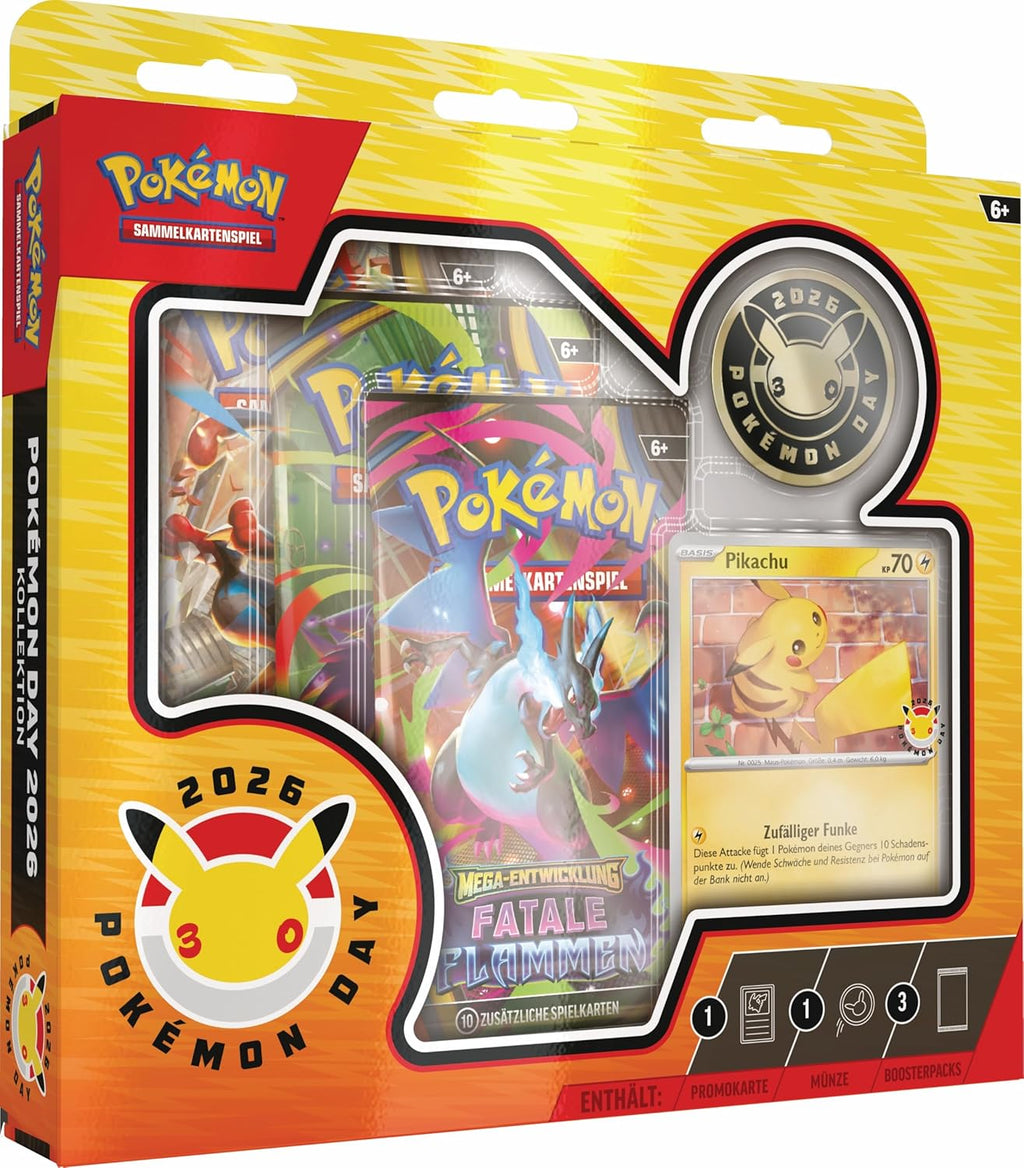 Pokémon-Sammelkartenspiel: Kollektion Pokémon Day 2026 (deutsch)