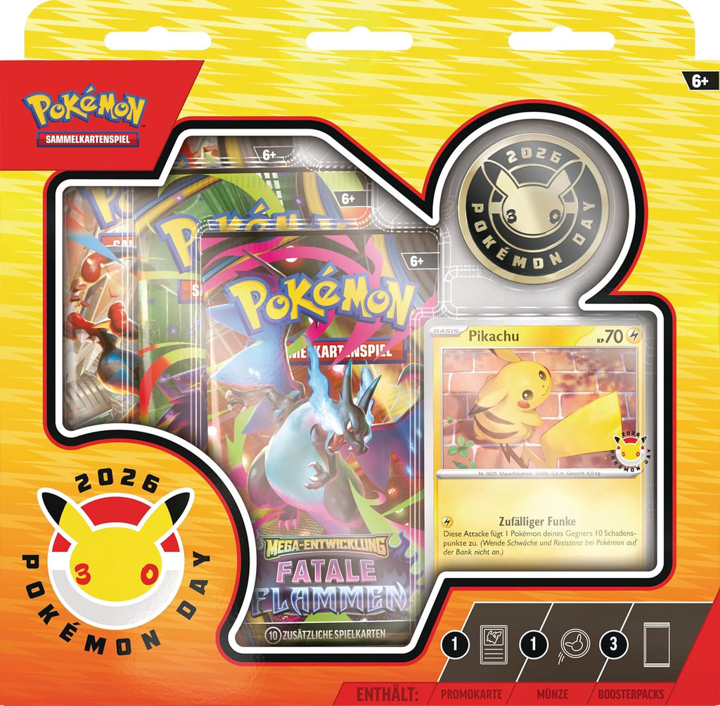 Pokémon-Sammelkartenspiel: Kollektion Pokémon Day 2026 (deutsch)