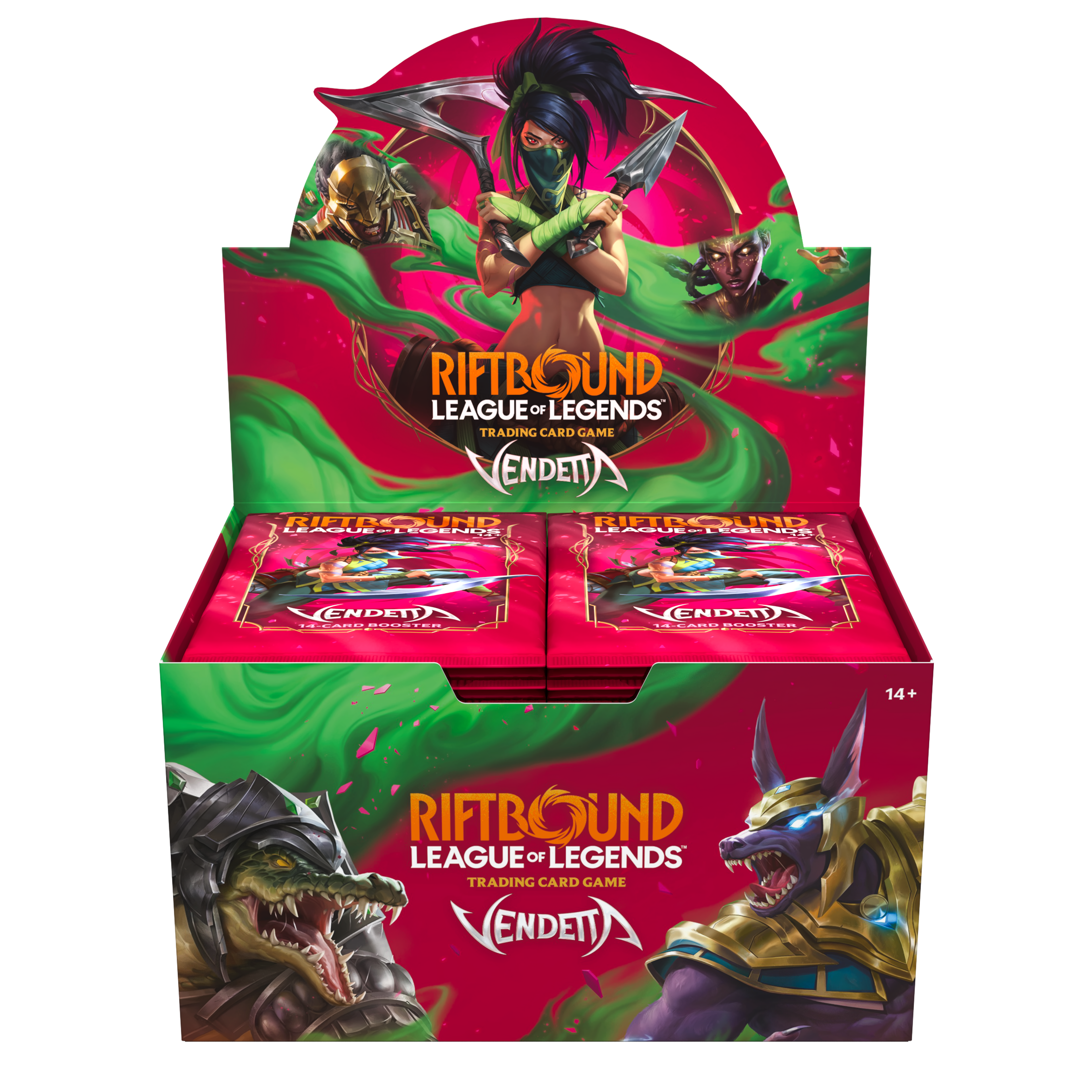 Riftbound: League of Legends TCG - Vendetta Booster Display (24 Boosters) - EN