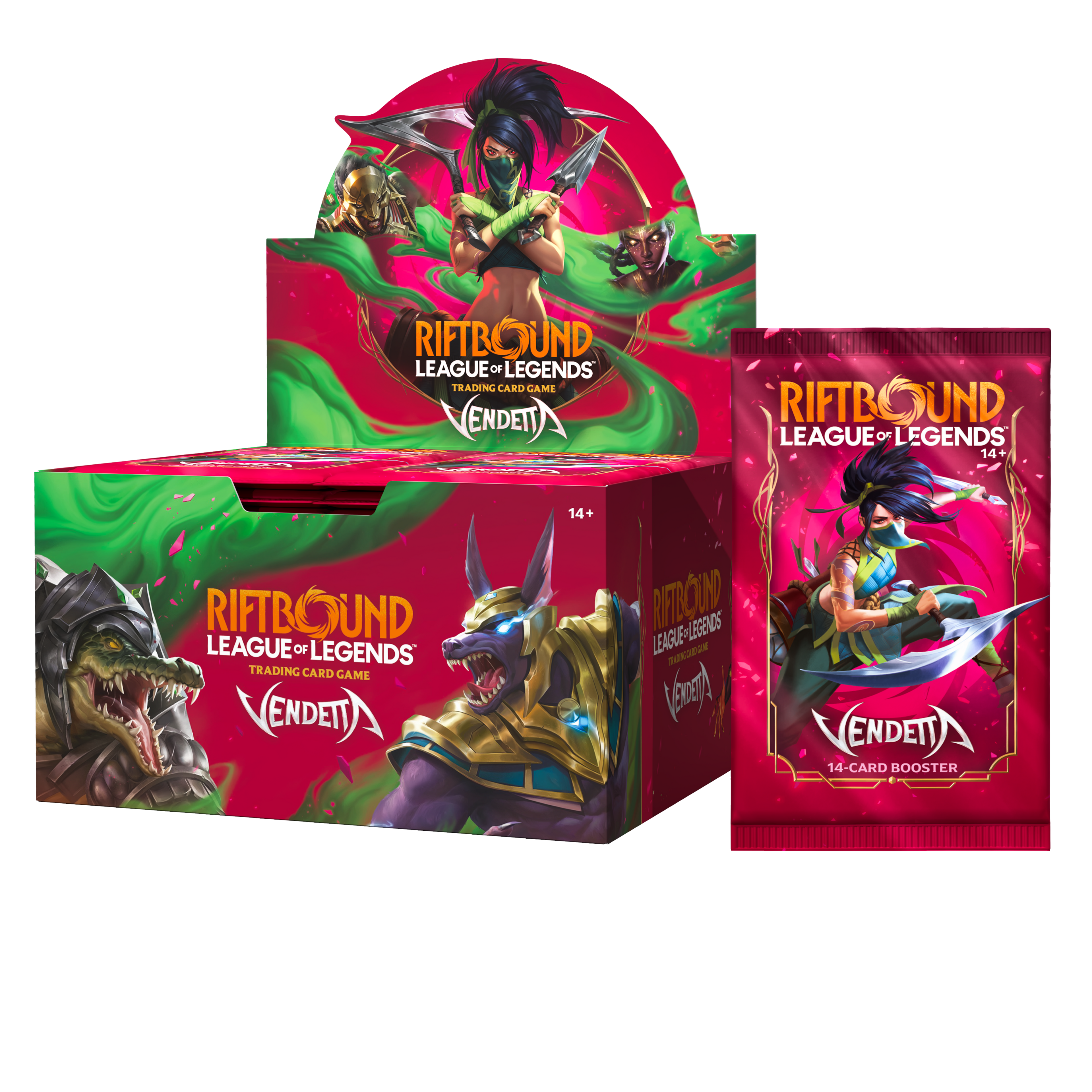 Riftbound: League of Legends TCG - Vendetta Booster Display (24 Boosters) - EN