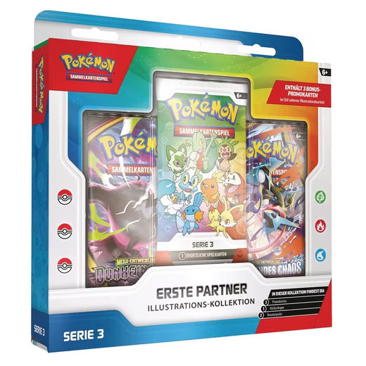 Pokémon – Erste Partner Illustrations-Kollektion Serie 3 (DE)