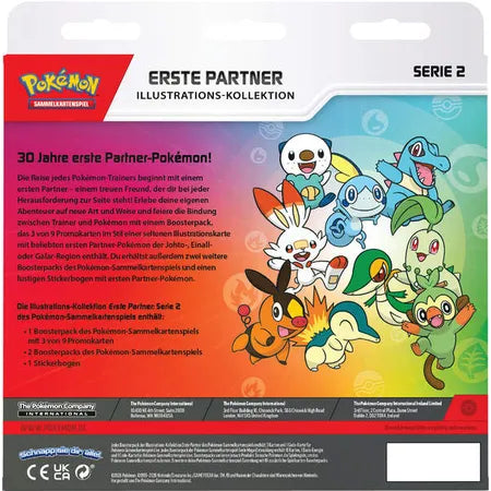 Pokemon Illustrations-Kollektion Erste Partner: Serie 2