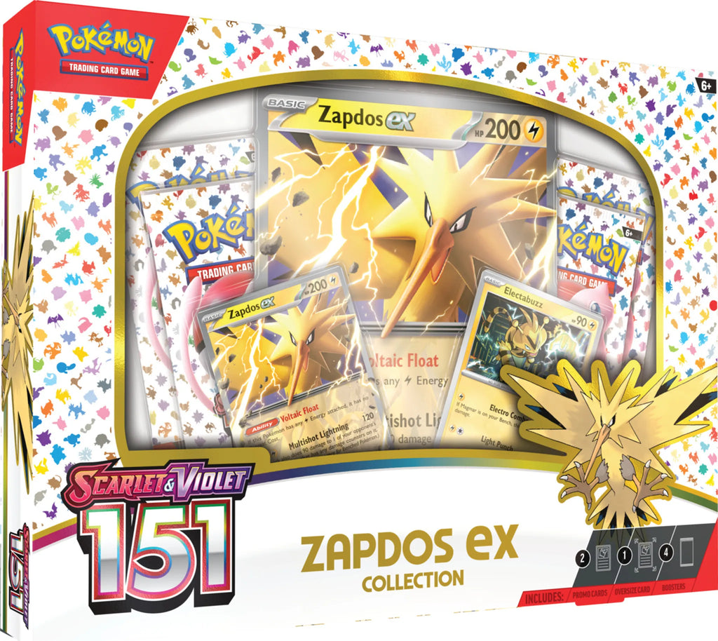 Pokémon Scarlet & Violet 151 Zapdos‐ex Collection (EN)
