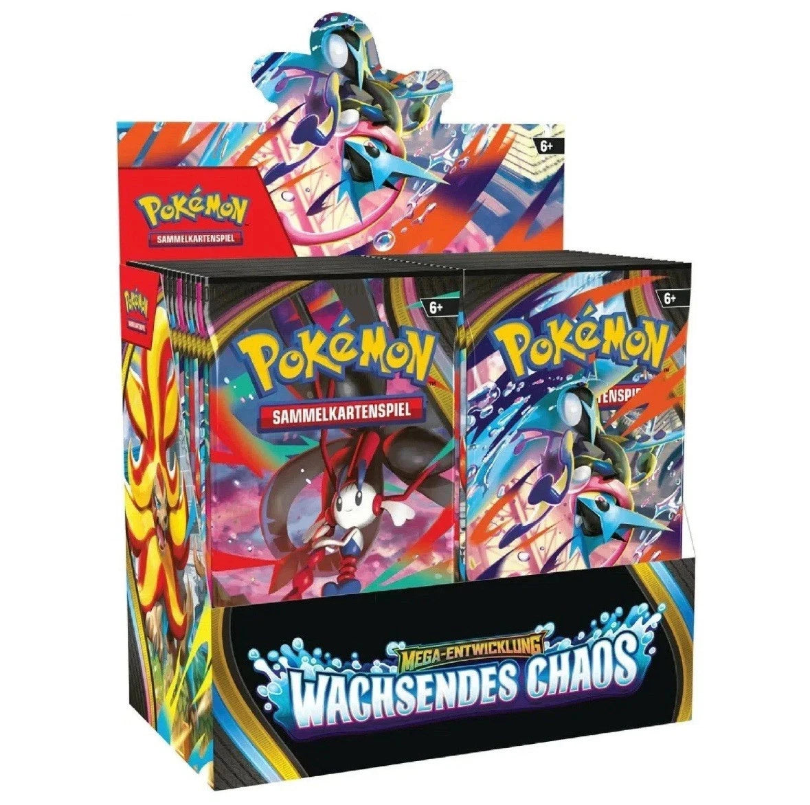 Pokémon Wachsendes Chaos Display (36 Booster)