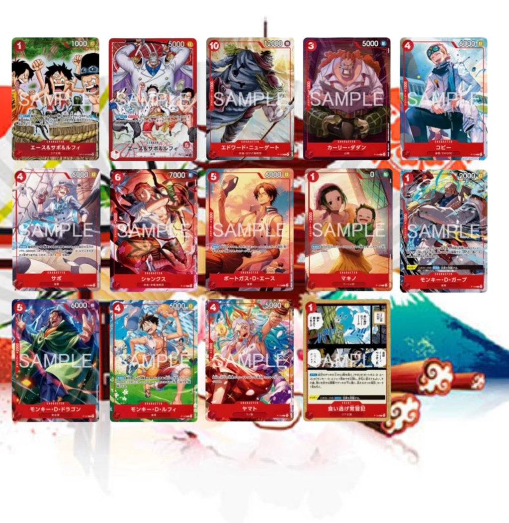 PreOr Luffy What-If Decks Limited Japanese One Piece Card Weekly Shonen Jump+-