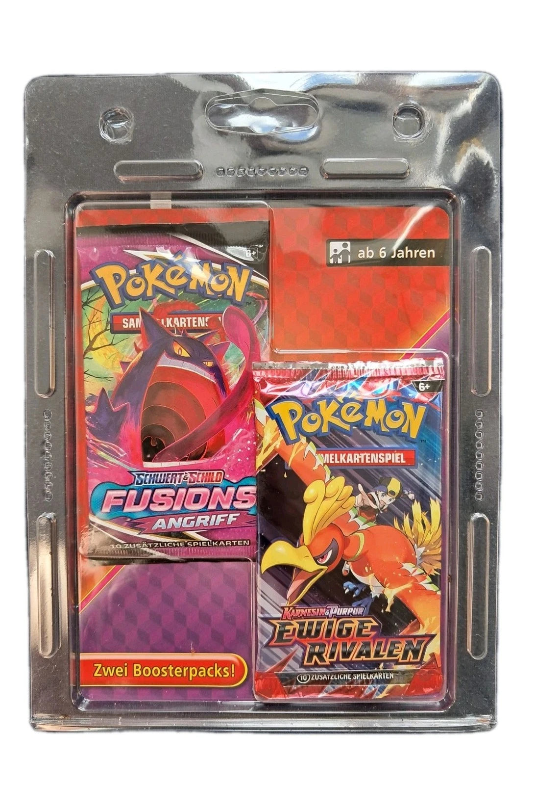 Pokemon 2er Blister Fusionsangriff + Ewige Rivalen