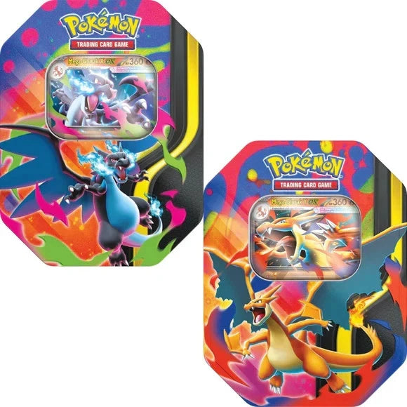 Pokémon Mega Charizard X & Y ex Tins (Deutsch)