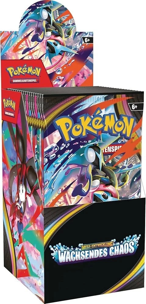 Pokémon Mega Entwicklung Wachsendes Chaos 18er Display